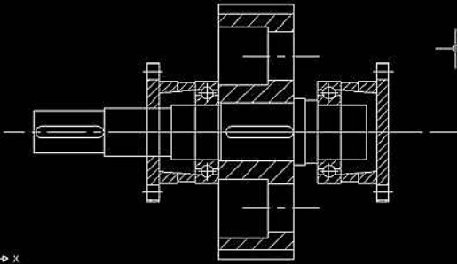 CAD實(shí)操之平鍵和齒輪的安裝