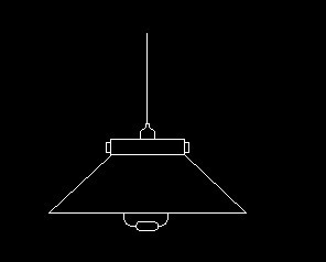怎么用CAD畫(huà)一個(gè)吊燈