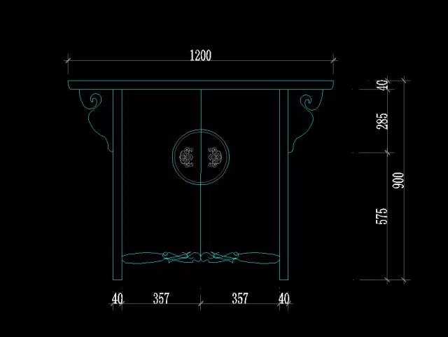 CAD怎么繪制中式家具平面圖？