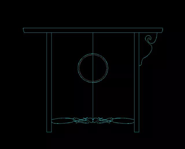 CAD怎么繪制中式家具平面圖？