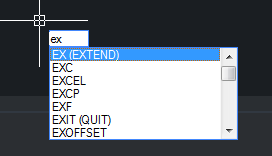 CAD中延伸的快捷鍵是什么？