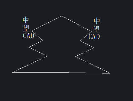 CAD中鏡像文字如何保持